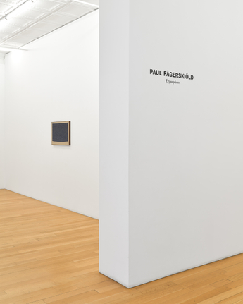 Installation view, Ergosphere, Peter Blum