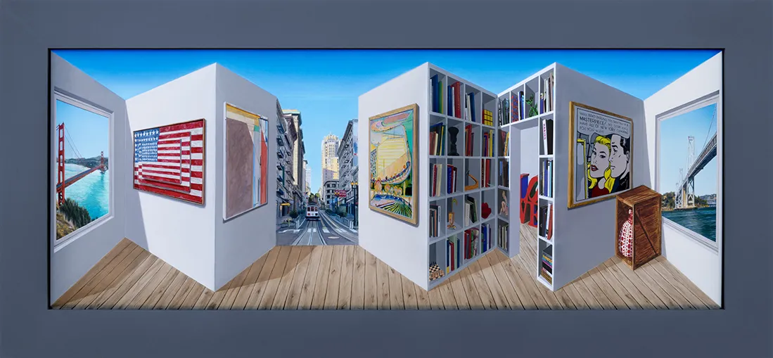 Patrick Hughes: The Illusion of Space
