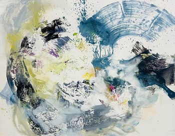 Installation view, Amélie Ducommun: Tides of Memories, Diana Lowenstein Gallery