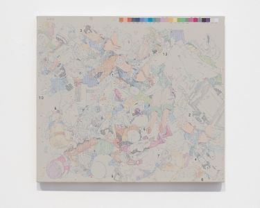 Installation view, The Duet’s Carnival, Gallery 456 / Chinese American Arts Council
