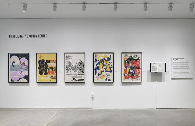 Jean-Luc Godard's Early Films: Posters Designed by Gvido Augusts