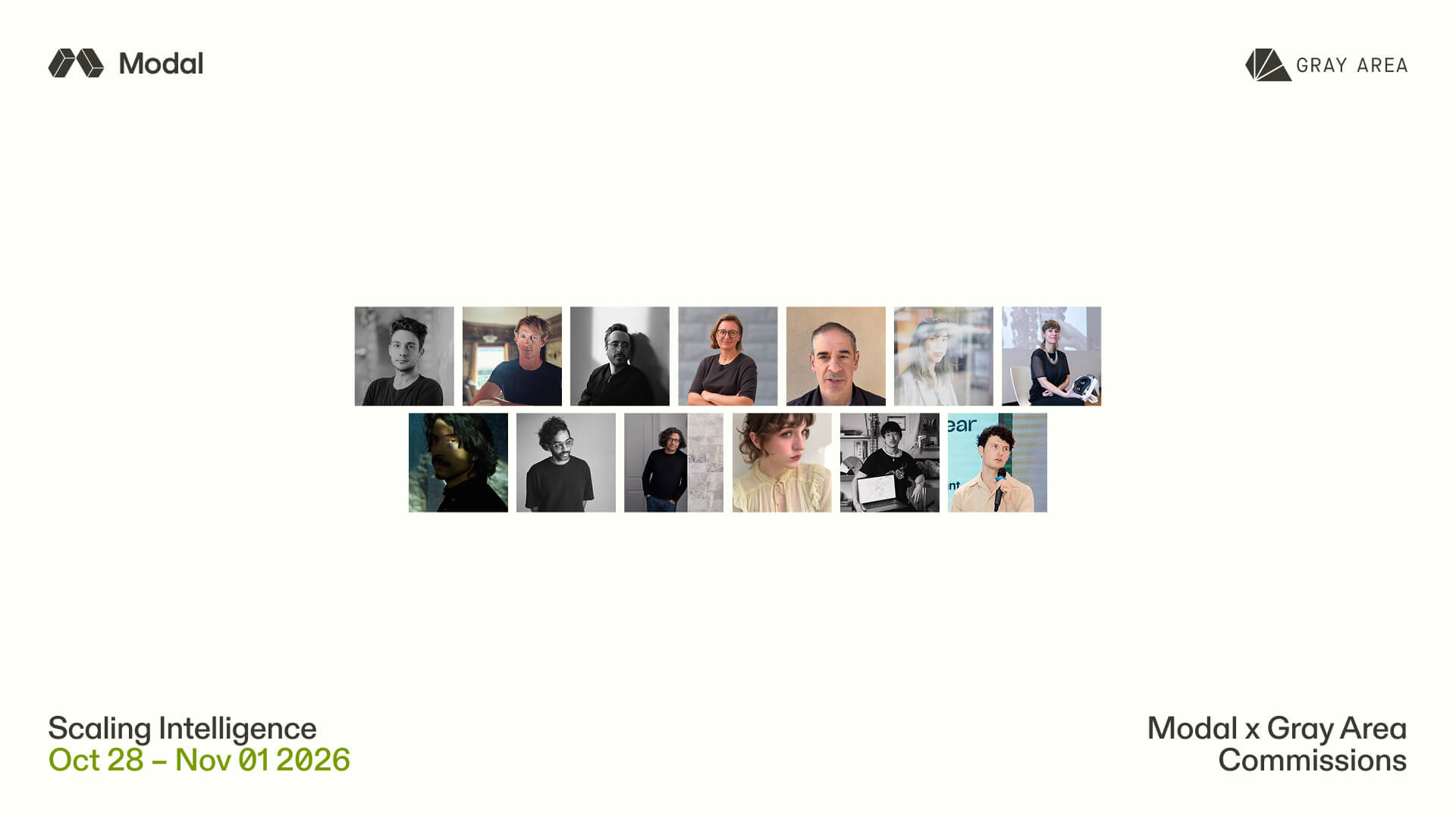 Scaling Intelligence: Modal x Gray Area Commissions