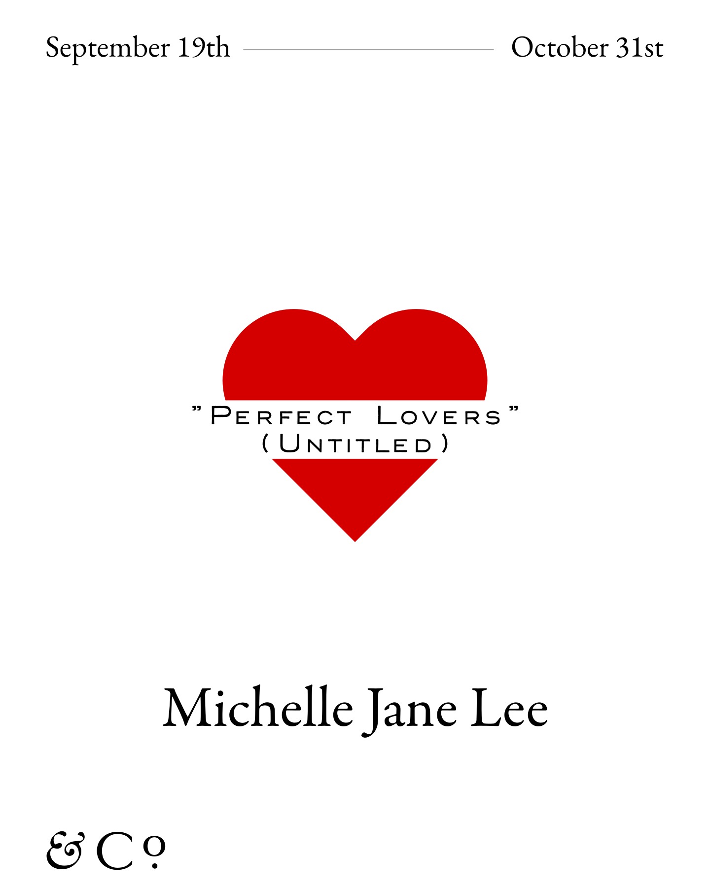 Michelle Jane Lee: "Perfect Lovers" (Untitled)