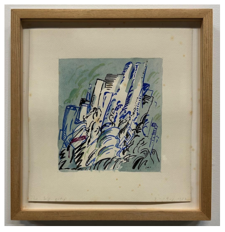 Installation view, Cornucopia, The Bielefeld Watercolors, Hal Bromm