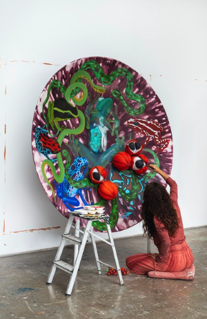 Installation view, Don’t Forget, We Come From the Tropics, Hispanic Society Museum & Library