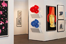 Alex Katz, Donald Sultan, Guy Dill, Bernar Venet, Grisha Bruskin