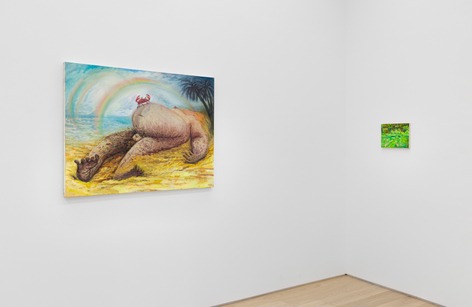 Installation view, Painting in the Apocalypse, Asya Geisberg Gallery