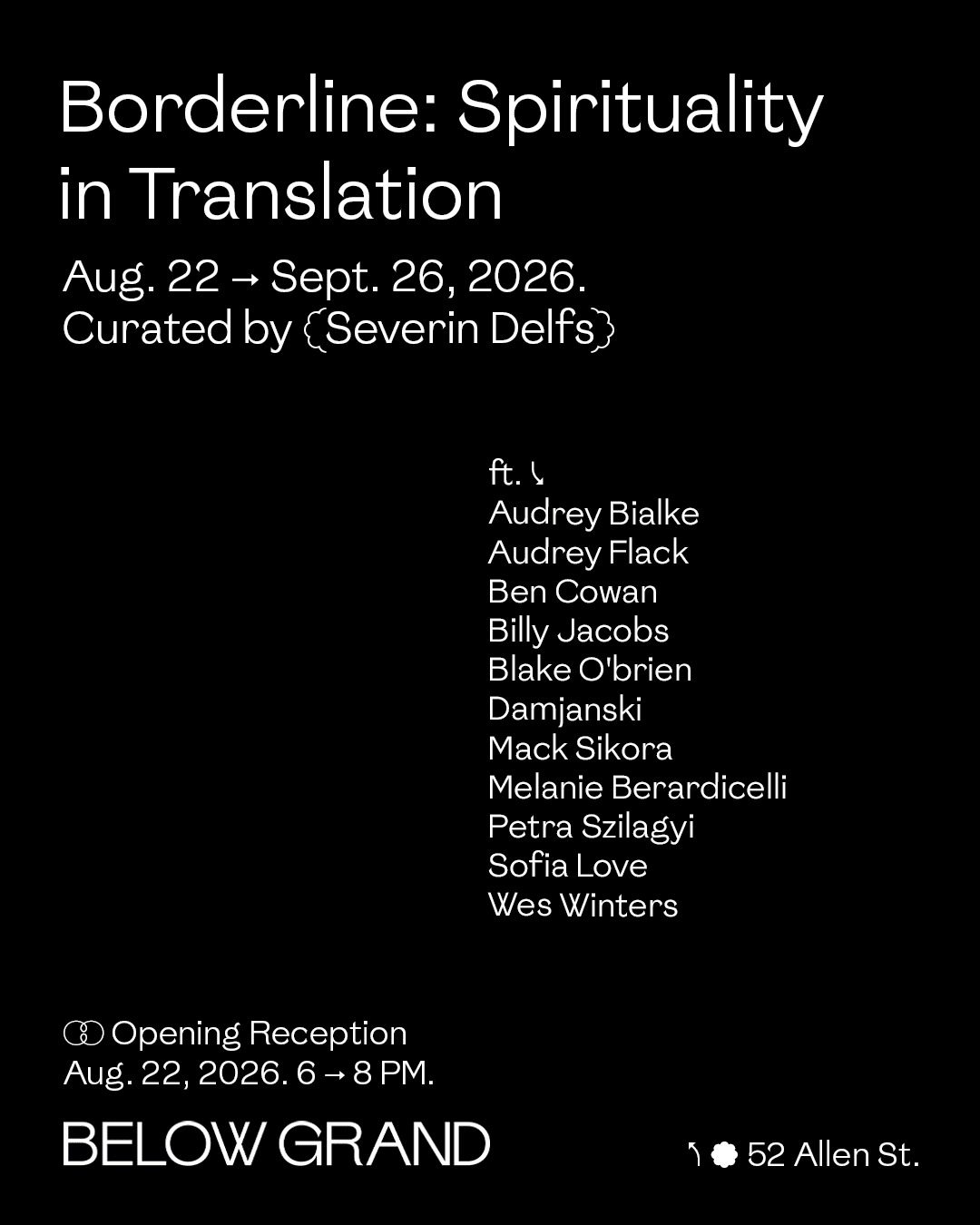 Borderline: Spirituality in Translation
