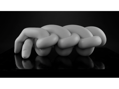 Installation view, Epistemologies of Touch, bitforms gallery