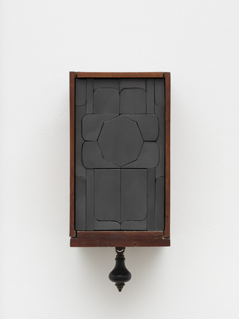 Installation view, Whittling Chip, Five Churches