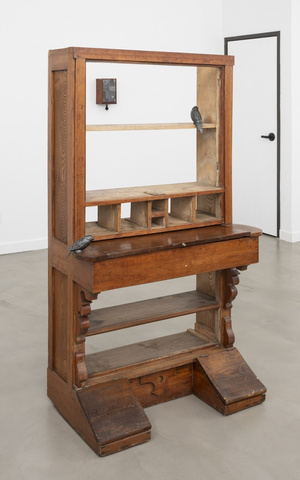 Installation view, Whittling Chip, Five Churches · 2025 (1)