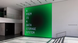 Installation view, A LIVING POEM, MoMA · 2025 (2)