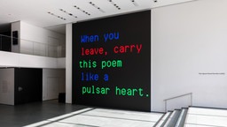 Installation view, A LIVING POEM, MoMA · 2025 (8)