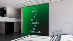 Installation view, A LIVING POEM, MoMA · 2025 (1)