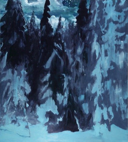 Installation view, Eric Aho: The Meadow's Edge, DC Moore Gallery