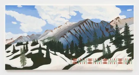 Installation view, Mesas/Mountains/Sky, Hales Gallery