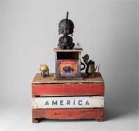 Installation view, Red, White and BLAK: The Black Woman-Key to American Culture, Walter Maciel Gallery · 2025 (15)