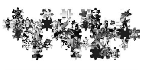 Installation view, Latin American Puzzle , Alexander Gray Associates