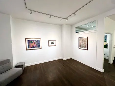 Installation view, Paper Trails, Ruiz-Healy