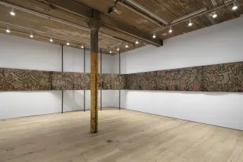 Installation view, FDR Drive Mural, Martos Gallery · 2025 (1)