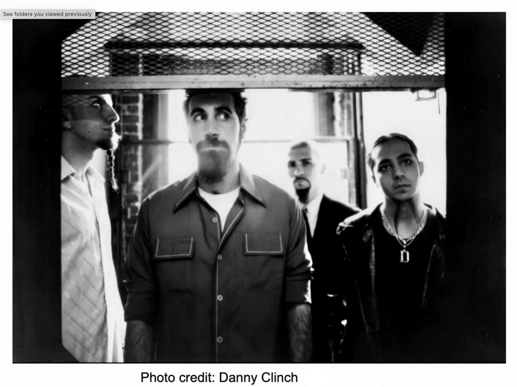 SYSTEM OF A DOWN: Celebrating Seminal Album, TOXICITY, with 25th Anniversary Exhibition