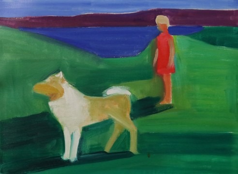 Installation view, Louisa Matthíasdóttir, Tibor de Nagy Gallery