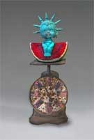 Installation view, Red, White and BLAK: The Black Woman-Key to American Culture, Walter Maciel Gallery · 2025 (13)