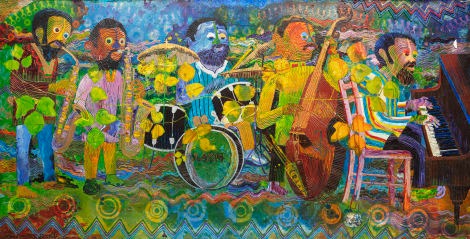 Installation view, Somethin' Else, Jenkins Johnson · 2026 (3)