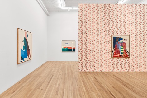 Installation view, Clare Rojas, Andrew Kreps Gallery, 22 Cortlandt Alley · 2025 (8)