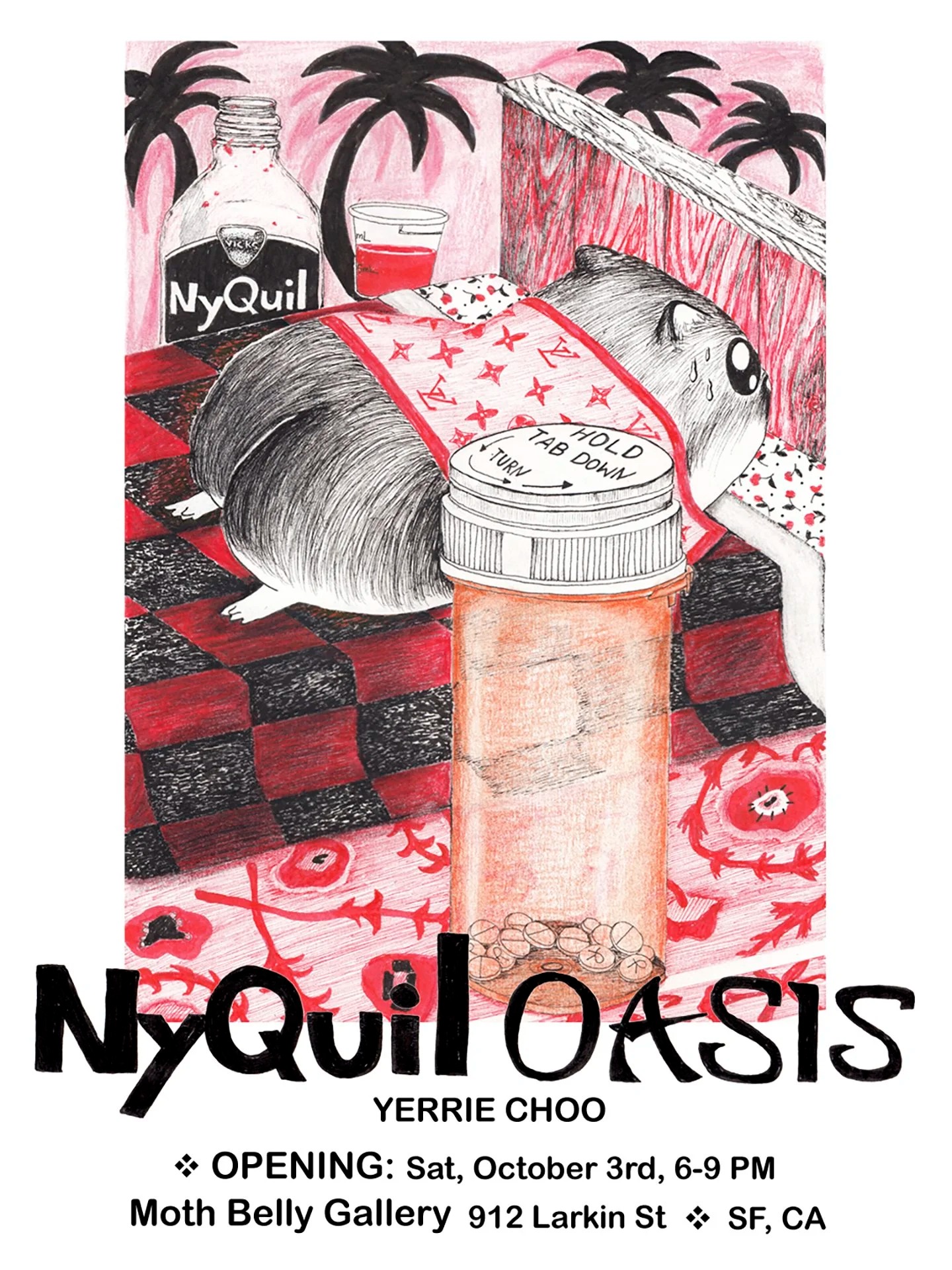 Yerrie Choo: Nyquil Oasis