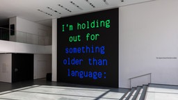 Installation view, A LIVING POEM, MoMA · 2025 (11)