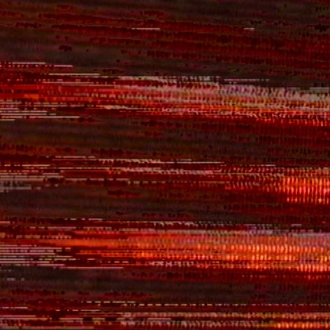 Jonah Greenstein, Unreleased Film Still 00016099. Analog video, digitized and printed on aluminum, 12 x 12 in. (30.5 x 30.5 cm). Courtesy 7811 Gallery.