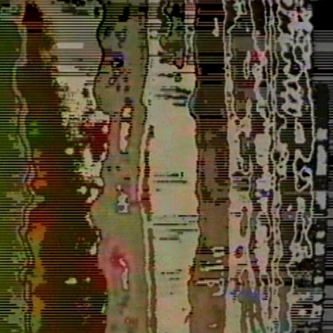 Jonah Greenstein, Unreleased Film Still 00021249. Analog video, digitized and printed on aluminum, 12 x 12 in. (30.5 x 30.5 cm). Courtesy 7811 Gallery.