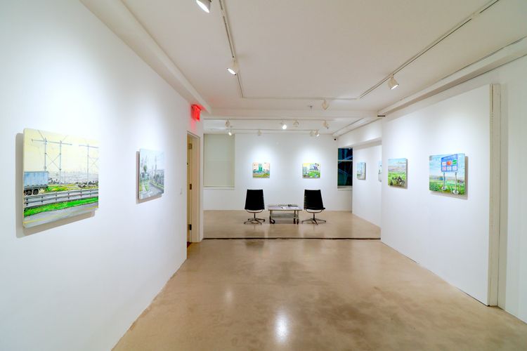 Installation view, Road Signs, George Adams · 2026 (2)