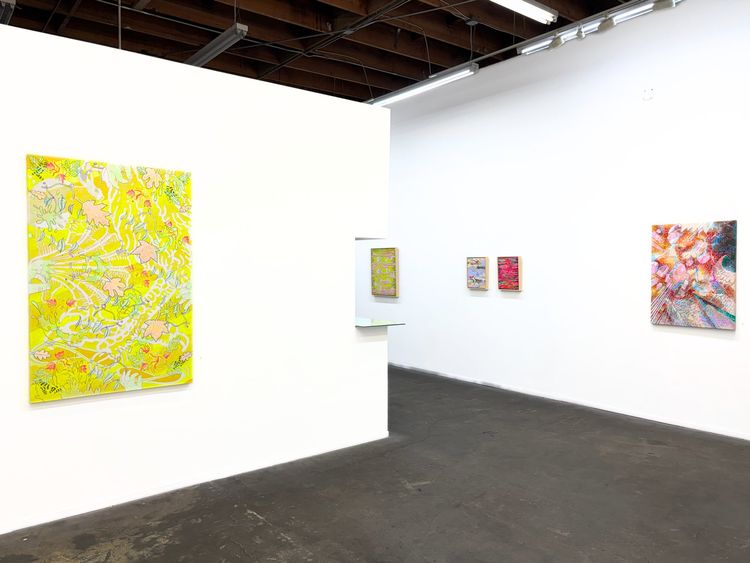 Installation view, Barbara Strasen: INSIDE THE IMAGINAL REALM, Billis Williams Gallery, Los Angeles, 2026