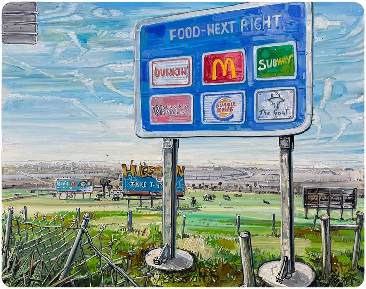 Installation view, Road Signs, George Adams · 2026 (14)