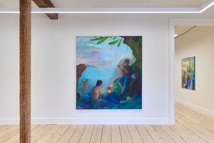 Installation view, Under The Same Skin, Scroll · 2026 (7)