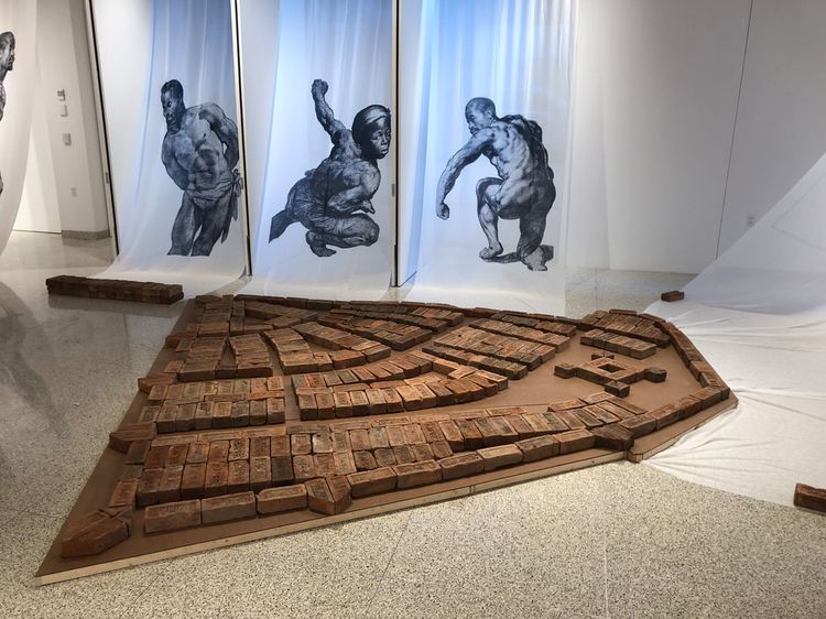 Installation view, The Price of Half-Freedom, Shirley Fiterman Art Center · 2026 (3)