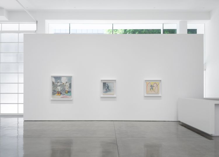 Installation view, Seeing Through, Gagosian, Beverly Hills