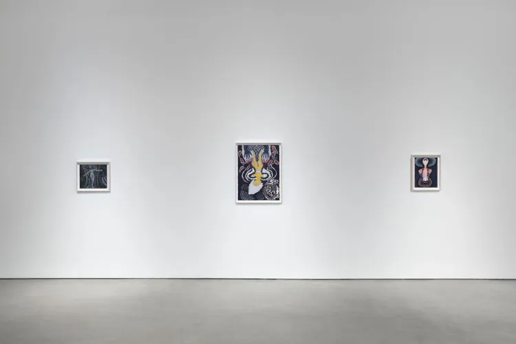 Installation view, Through the Tunnel, François Ghebaly · 2026 (2)