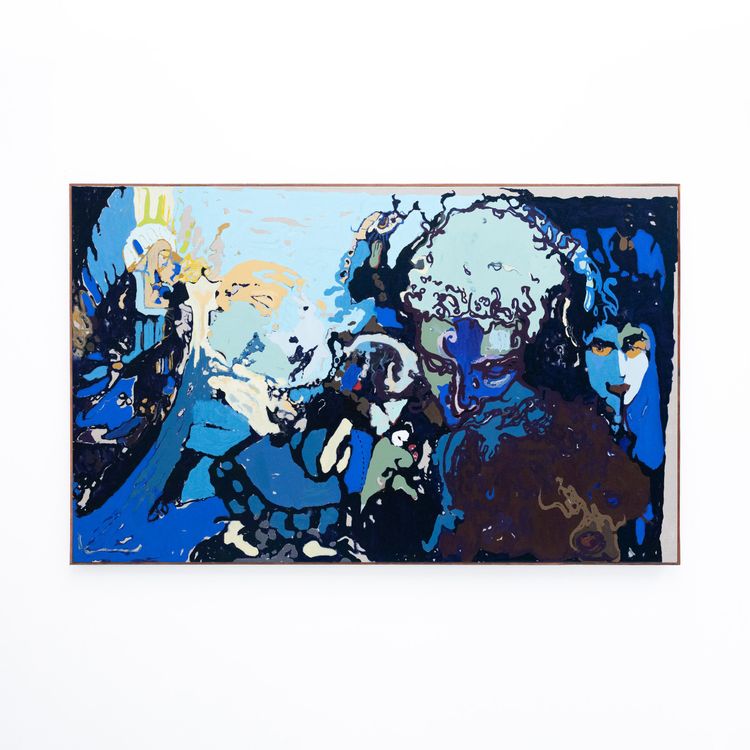 Installation view, I’d sit inside a bottle and pretend that I was in a can, GGLA · 2026 (11)