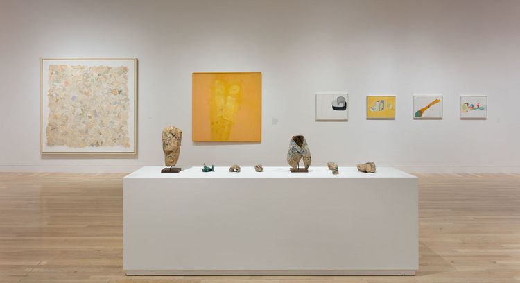 Installation view, Huguette Caland: A Life in a Few Lines, Hammer Museum · 2026 (6)