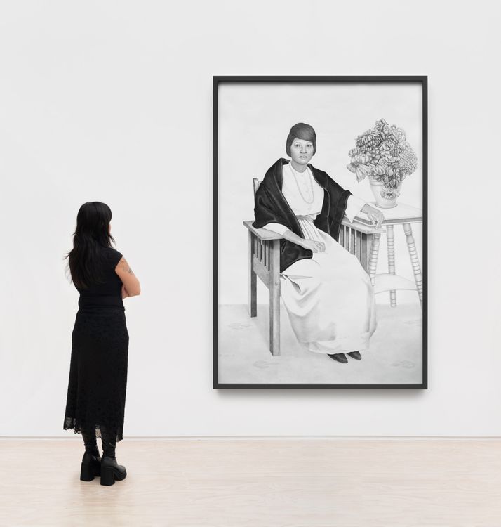 Installation view, Lava Thomas: Lineage, Jessica Silverman · 2026 (4)