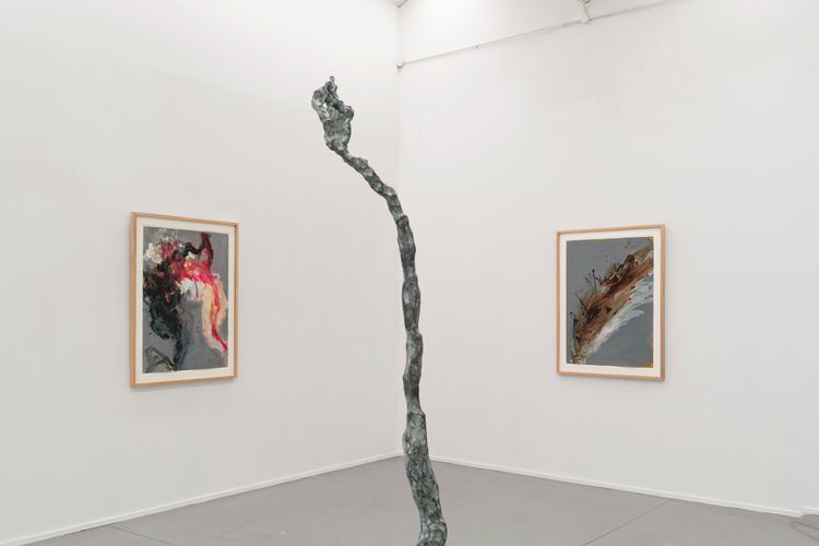 Installation view, Gli eredi della solitudine, Amanita, Bowery · 2026 (2)