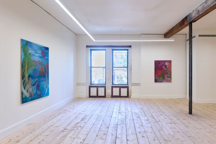 Installation view, Under The Same Skin, Scroll · 2026 (10)