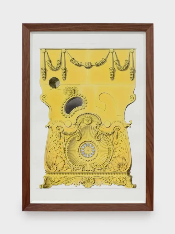 Installation view, Pablo Bronstein: Clocks, Olney Gleason · 2026 (3)