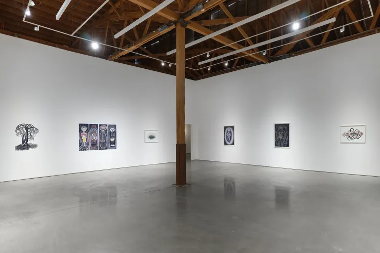 Installation view, Through the Tunnel, François Ghebaly · 2026 (6)