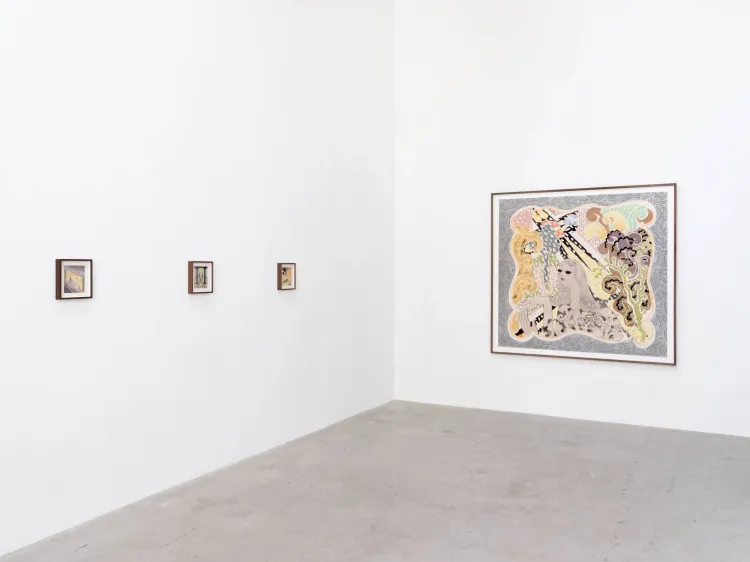 Installation view, Alexa Guariglia: Open Sesame, Moskowitz Bayse, Los Angeles, 2026