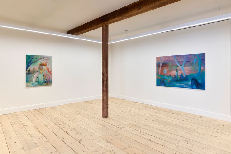 Installation view, Under The Same Skin, Scroll · 2026 (6)
