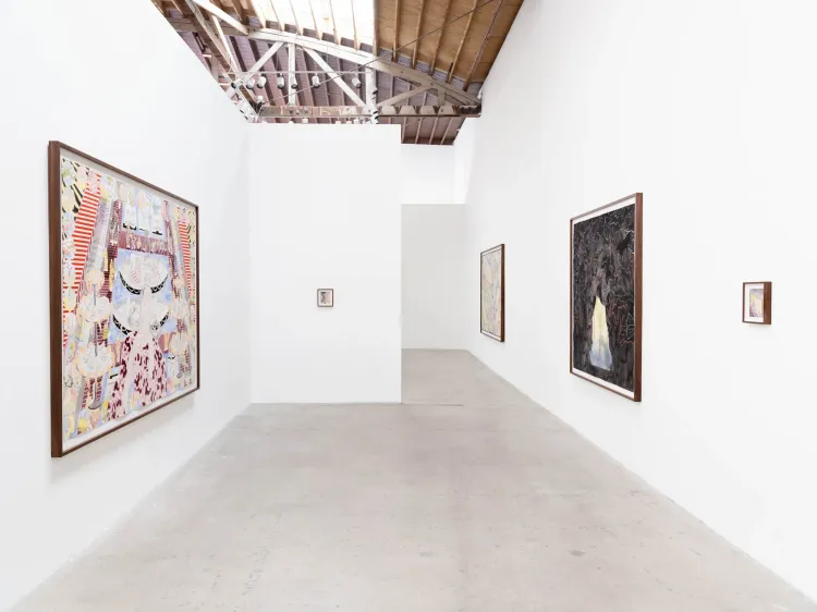 Installation view, Alexa Guariglia: Open Sesame, Moskowitz Bayse, Los Angeles, 2026